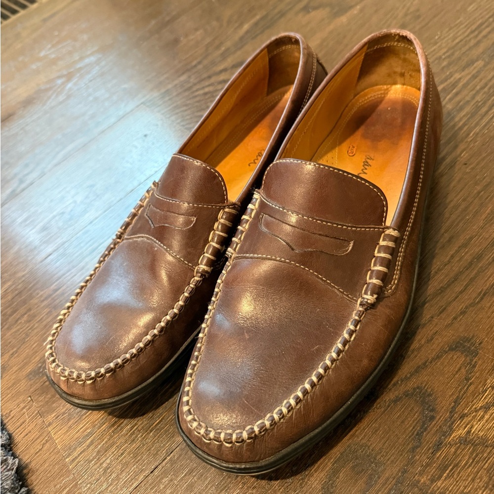 Cole Haan Dark Brown Leather Loafers